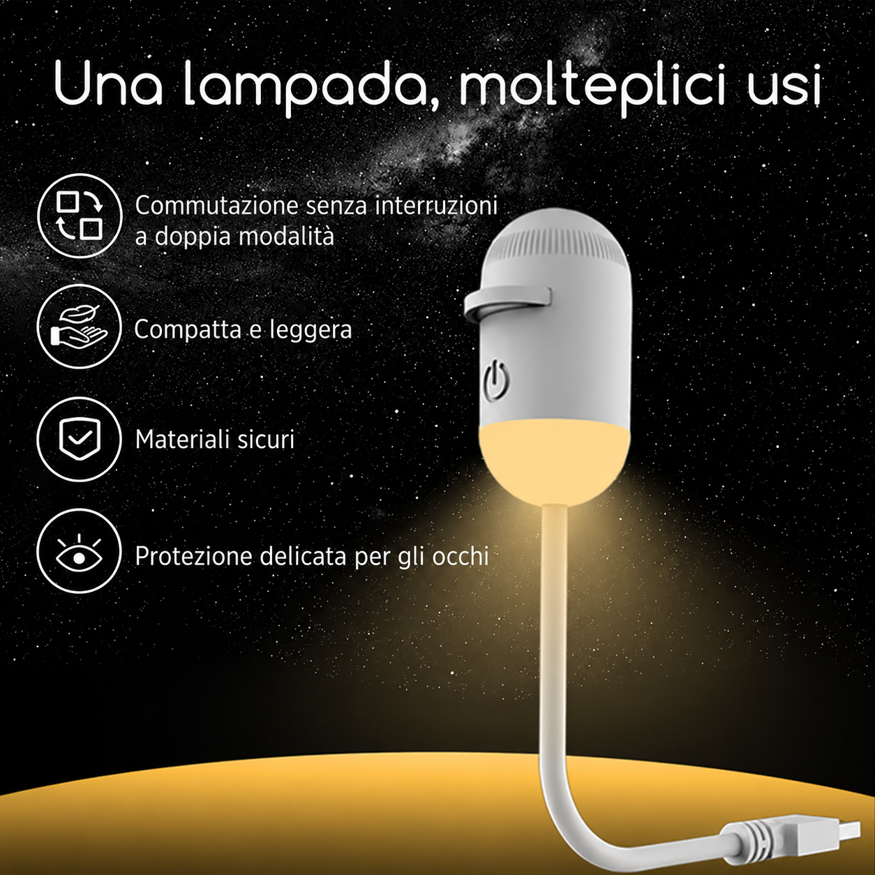 Proiettore galassia USB