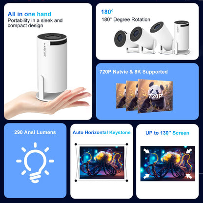 Proiettore Smart Magcubic™ – Cinema Portatile 8K