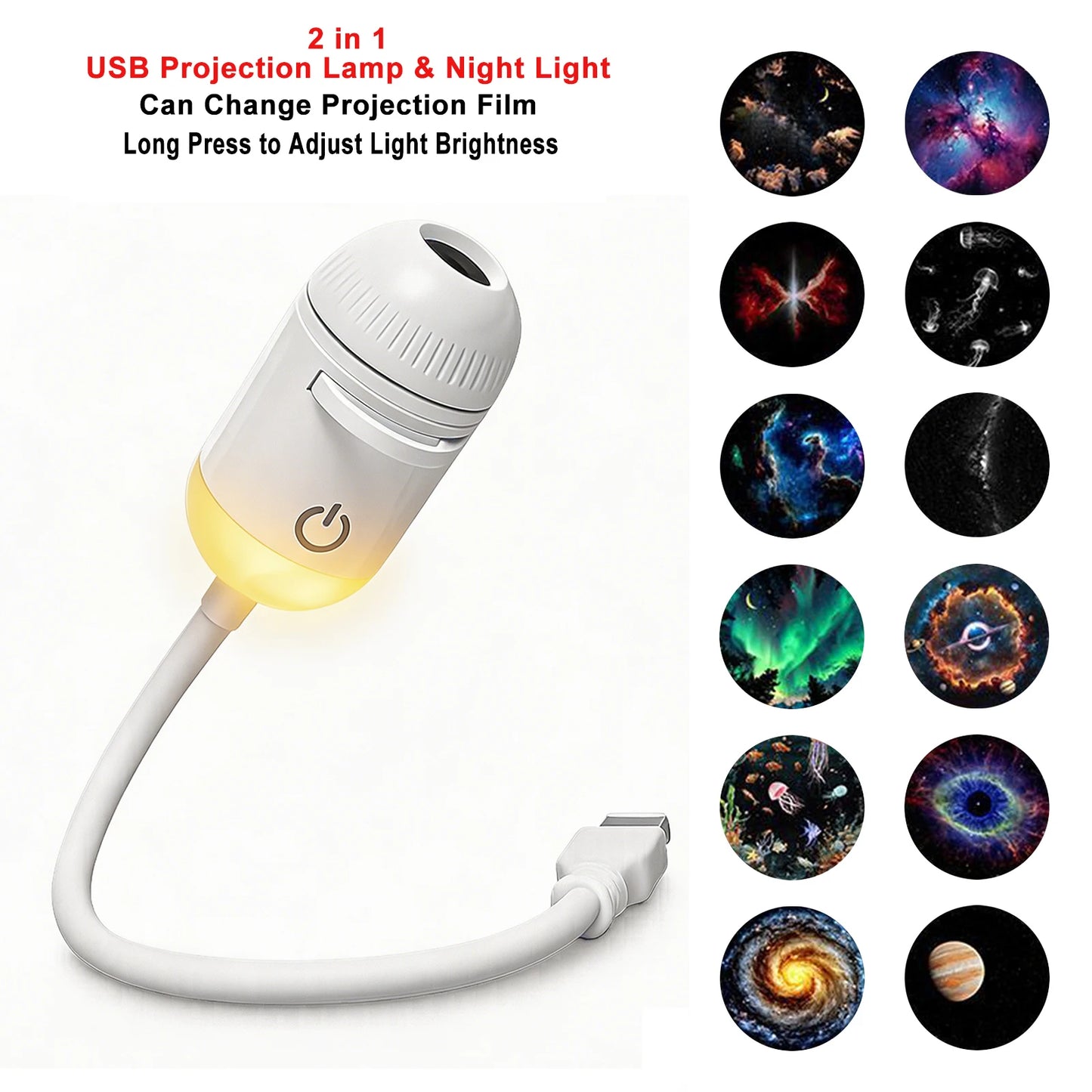 vGalaxyLamp™ – Proiettore di Stelle e Galassie