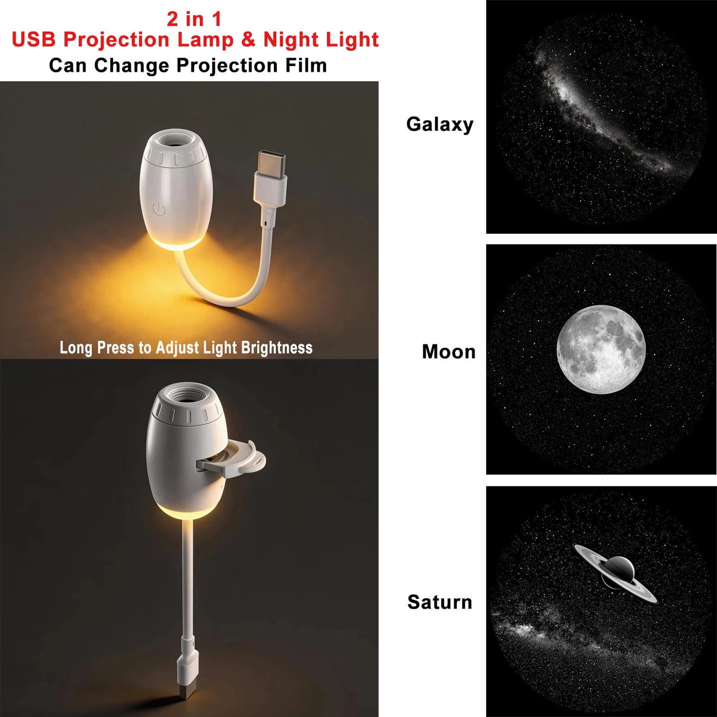 vGalaxyLamp™ – Proiettore di Stelle e Galassie